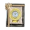 amiicraft - Handmade Antique Wooden Table Clock Desk Clock Table Clock for Home & Office Bed Room Living Room Study Room Decor